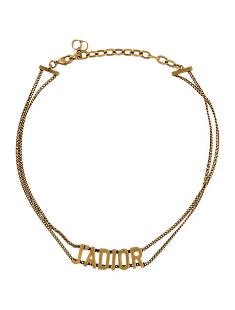 j'adior necklace|j adior choker necklace.